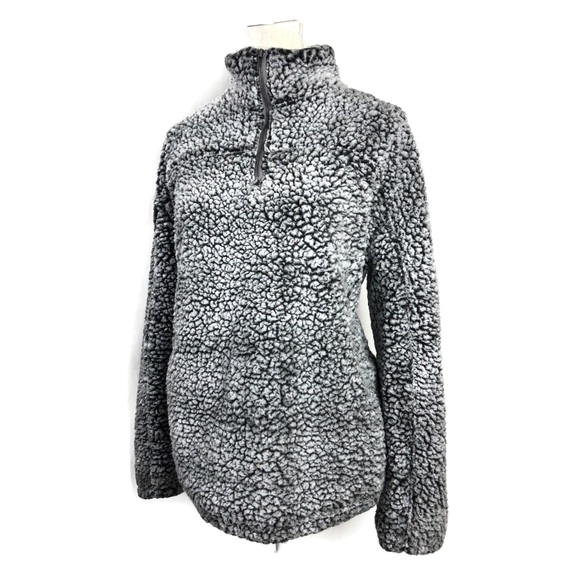 Thread & supply fleece jacket 1/4 zip pullover - Picture 2 of 8